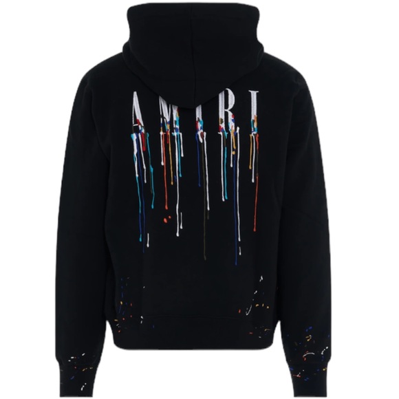 AMIRI Other - AMIRI Embroidered Paint Drip Core Logo Hoodie (M)